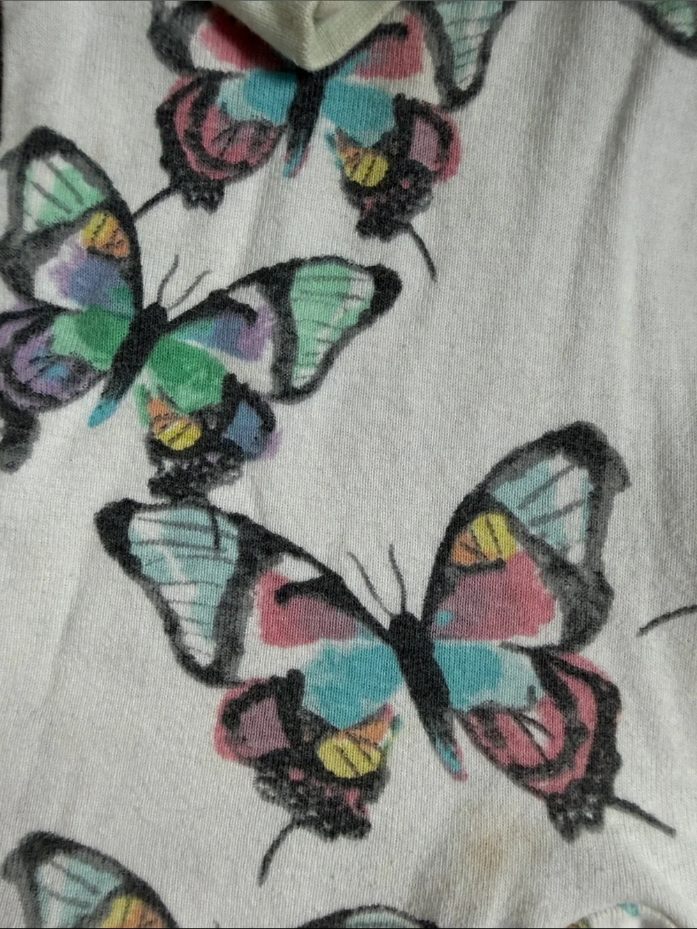 Burt’s Bees Baby Butterfly Footed Sleeper – 12M